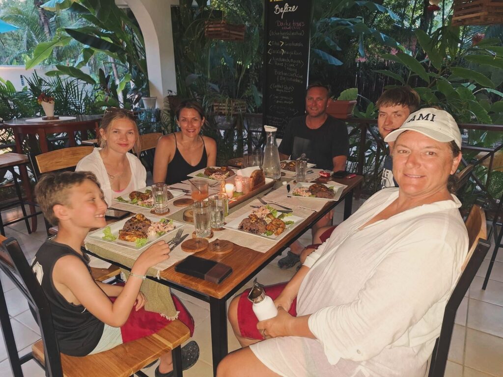 family trip to Belize
