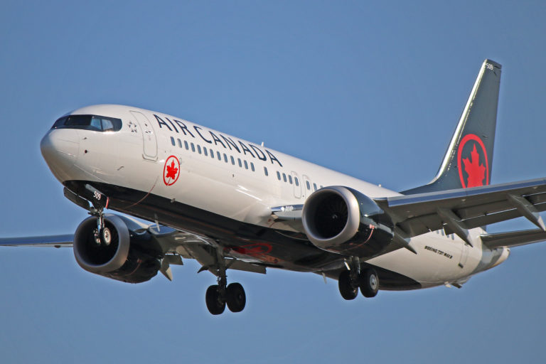 Air Canada new route